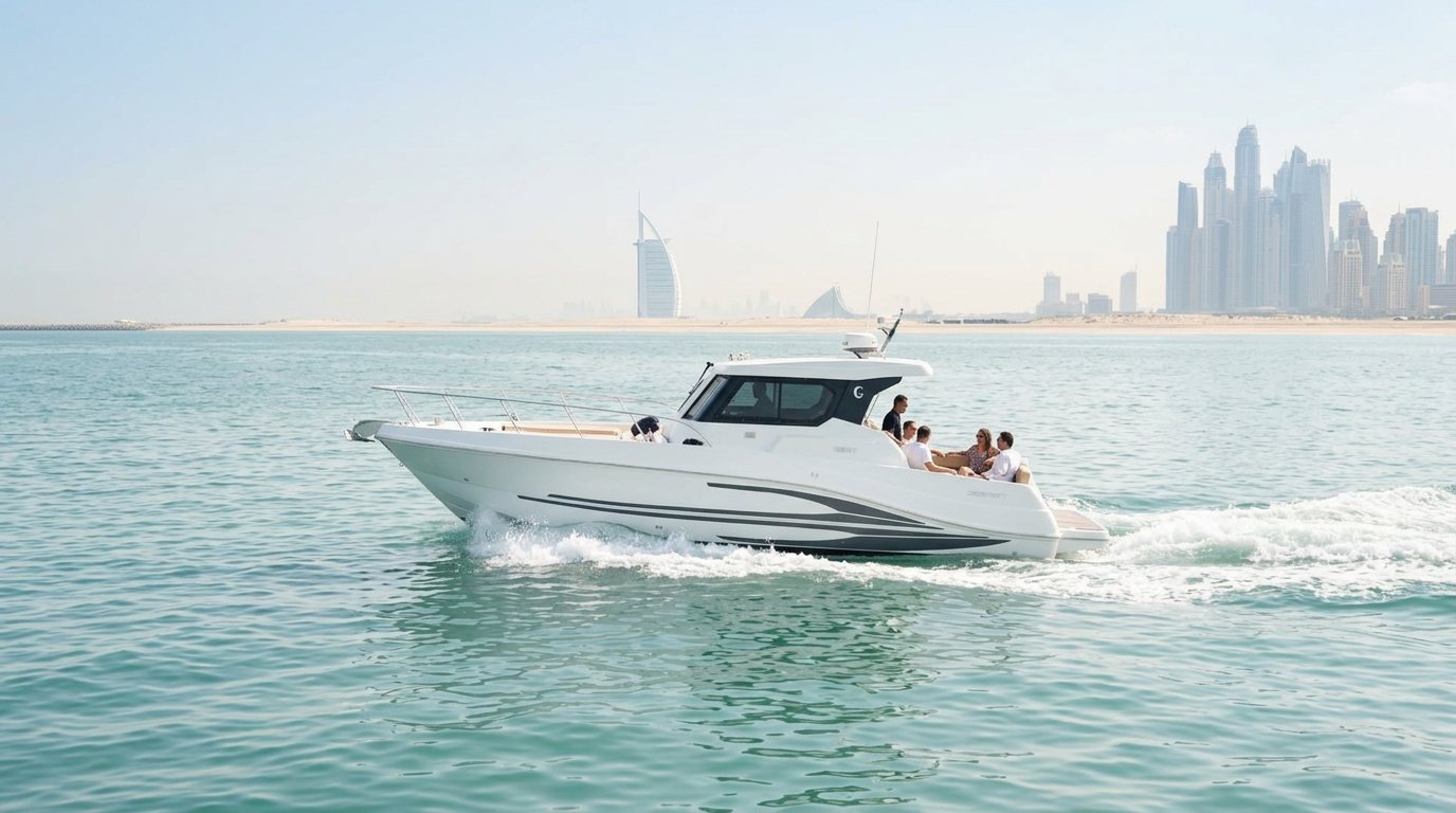 33 ft Yacht Rental in Dubai