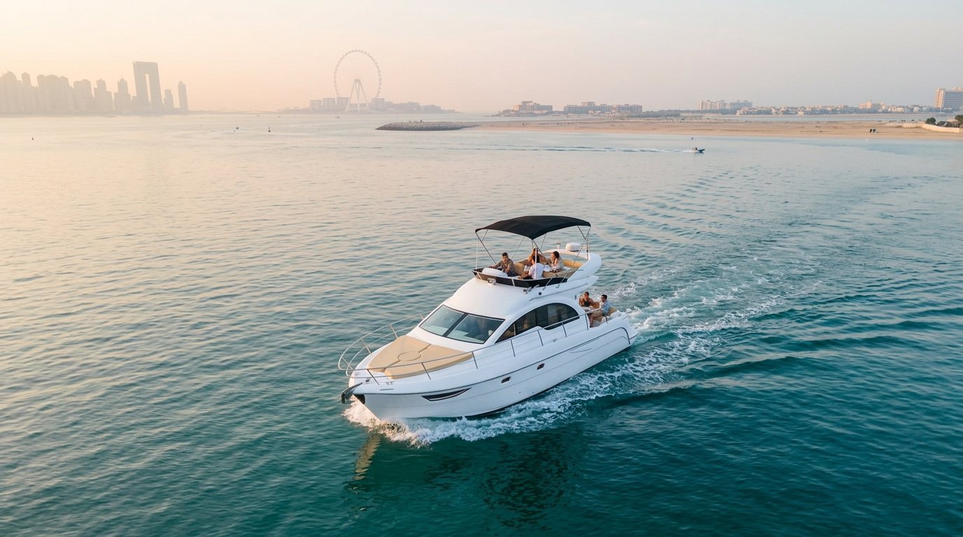 48 ft Motor Yacht Charter in Dubai