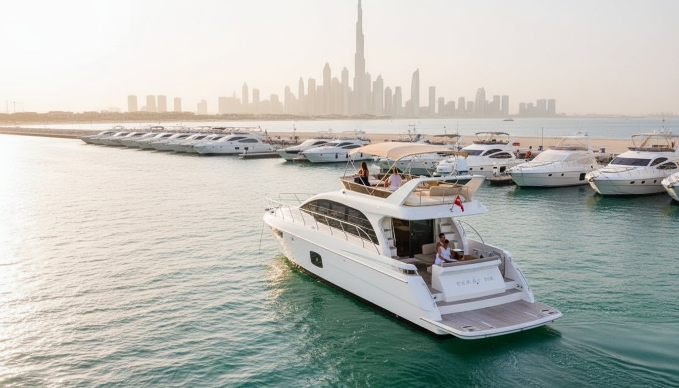 Yacht Rental Rates in Dubai